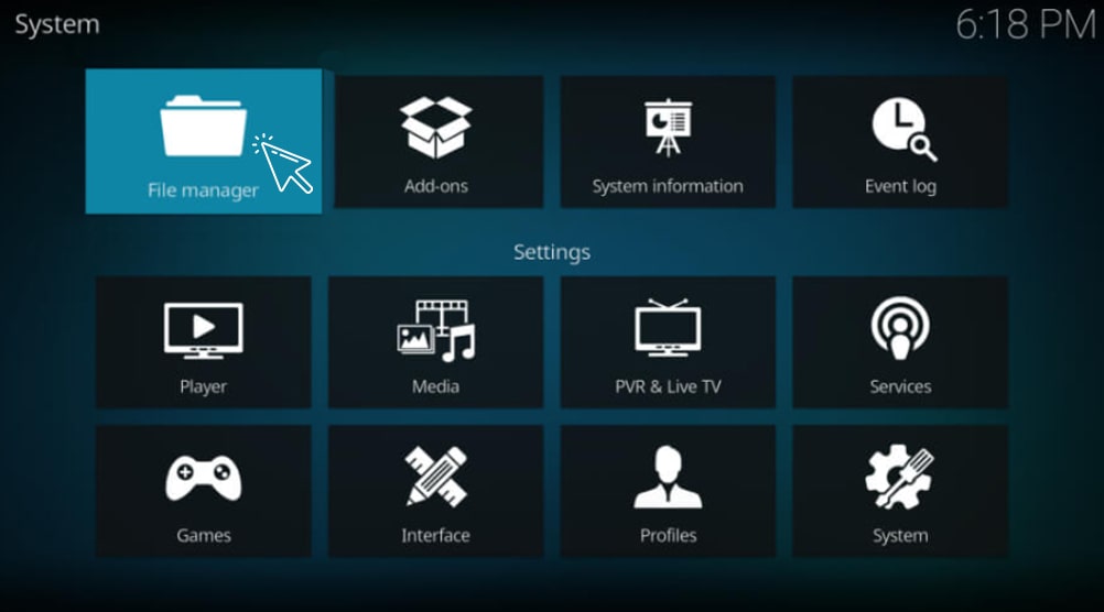 Kodi application