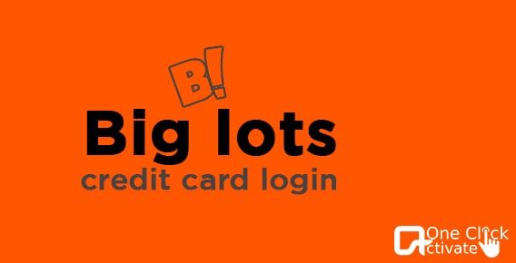 Big Lots Credit Card Login