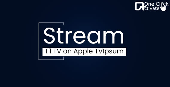 watch F1 TV on Apple TV