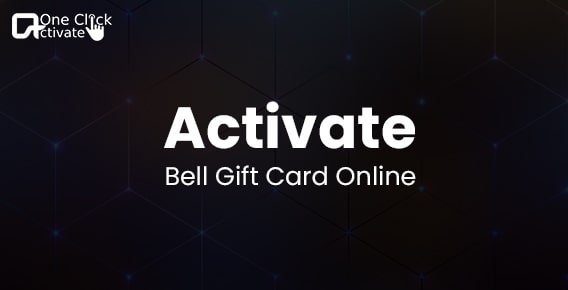 activate Bell Gift Card Online