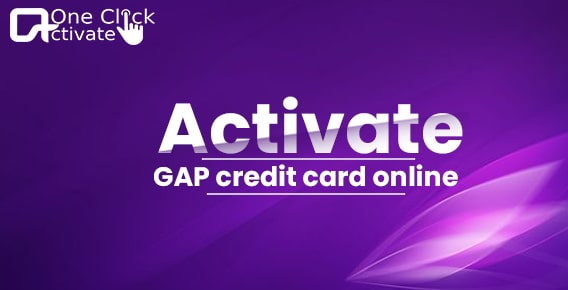 activate GAP credit card online