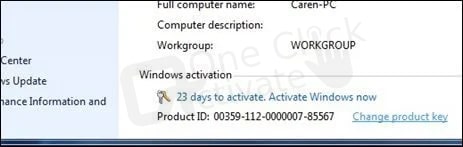 windows10 product key activation