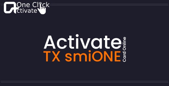 Activate smiONE Card Online