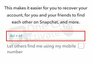 Remove Phone Number from Snapchat